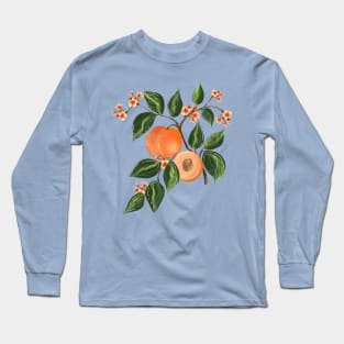 Peach pattern 5 Long Sleeve T-Shirt